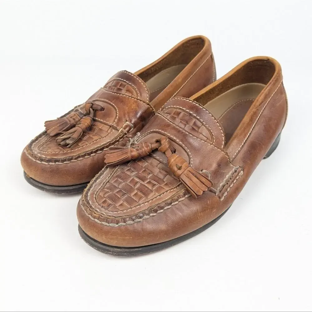 Johnston & Murphy Brown Passport Loafers Size 8.5